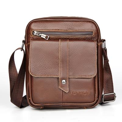 China 2022 Travel Daily Business Used Cross - Causal Genuine Leather Body Bags Men Shoulder Messenger Bag for sale