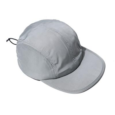 China New 2021 NEW COMMON Fashionable Solid Color Drawstring Women and Men Baseball Hat Sun Visor Snapback Outdoor Quick Dry Hat for sale