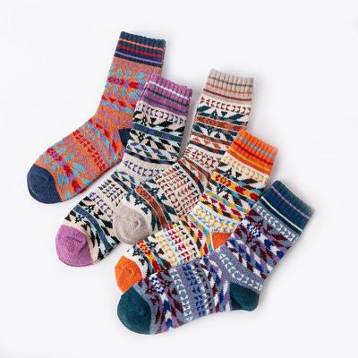 China Wholesale Good Quality Women Autumn And Winter Thick Warm Wool QUICK DRY Socks for sale