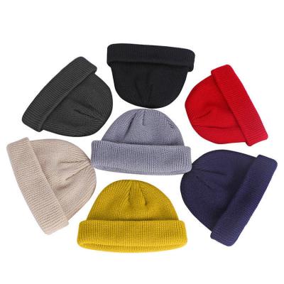 China COMMON Custom No MOQ Various Colors Wool Beanie Empty Short Hat for sale