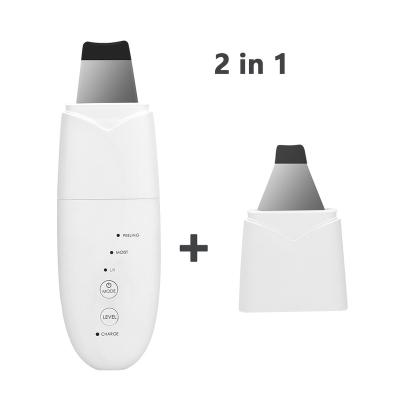 China Cheap Free Flight Sonic Scrubber DEEP CLEANING Ultrasonic Facial Cleansing Skin for sale