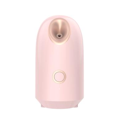 China Wholesale Portable Handheld Nano Hot Moisturizer Facial Massager Ionic Facial Steamer for sale