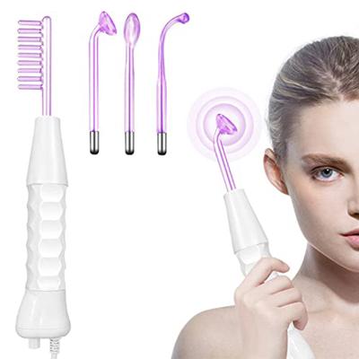 China High Frequency Facial Acne Treatment Machine Skin Tightening Facial Wand for sale