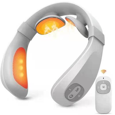 China Smart Remote Control Neck Pulse Massager Neck Pain Relief for sale