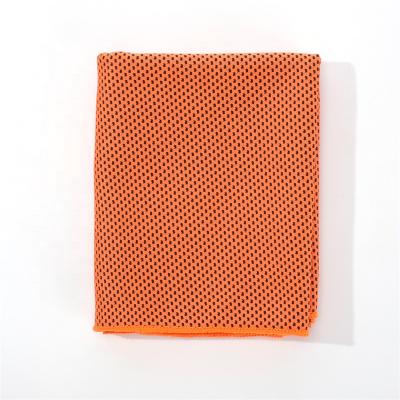 China Novelty Style 30*100cm Portable Soft Breathable Sport Cooling Towel for sale