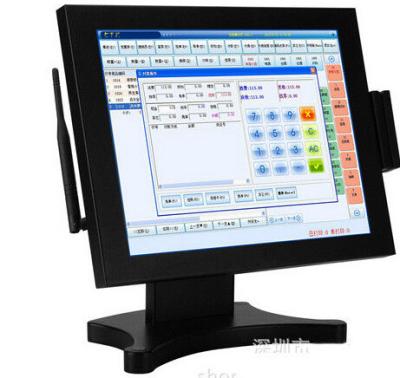 China 1024 * 768 All In One POS Computer , Touch POS Terminal For Supermarket for sale