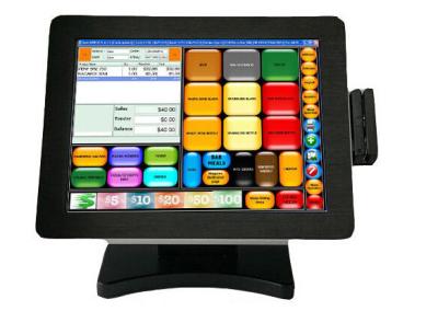 China Panel All In One Pos Terminal 15 Inch For Coffee Shop Supermarket for sale