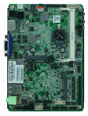 China Fanless Intel 3.5 Inch Industrial Embedded Motherboard N2600 1.66GHZ for sale