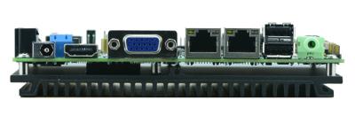 China Thin Mini ITX Embedded Motherboard Dual Hdmi For Quad Core Process for sale