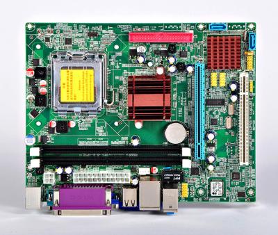 China Commercial Use Embedded Motherboard Intel LGA 775 DDR2 915 for sale