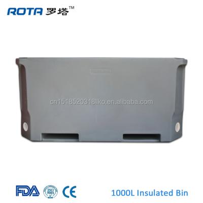 China Sustainable China Manufacture Insulated Food Pan Carrier Plastic Food Cooler Cabinet for sale