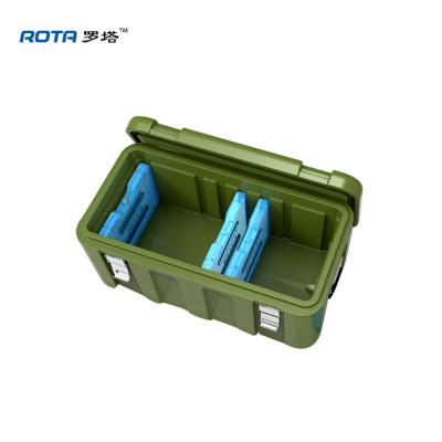 China Waterproof Customized 30L-120L Rotomolded Logo Available Cooler Box for sale