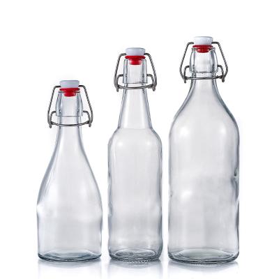 China Beverage Top Quality Enzyme Bottle 750ml 1000ml Glass Beverage Bottle for sale