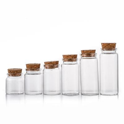 China High Quality Transparent High Borosilicate Glass Water Food Storage Tube Type Bottle for sale