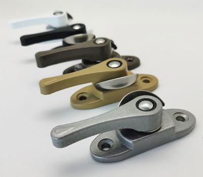 China Dauerhaftes gleitendes Fenster-Crescent Lock Anodizing-Zinklegierung Material zu verkaufen