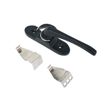 China SUS 201 Crescent Lock For Windows , aluminium window sliding lock Powder Spray for sale