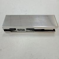 China Aluminiumlegierungs-erreichen Glastür-Hardware-Zusätze Stärke des Flecken-7-8mm einen Tiefstand zu verkaufen