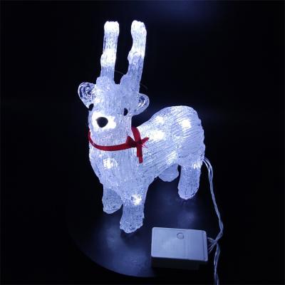 China Eco-friendly Hot Selling Decorative Working Led Lights For Christmas Led Christmas Decoration Lights Outdoor Christmas Decoration Deer Lights for sale