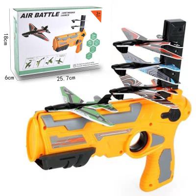 China Flat Model Toy Ejection Launcher Foam Toy Fuuny Factory Direct Sales Firing Station Empty Foam Catapult Gun for sale