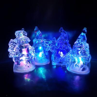 China Durable Flash LED Penguin Christmas Ornaments Indoor Safety Plastic Material Christmas Decoration for sale