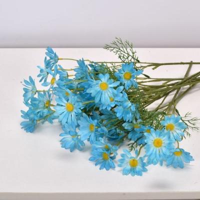 China Bridal Artificial Silk Daisy Flowers Diy Fake Flower Accessories Home Wedding Fashional Simulation Flower White Garden Decoration for sale