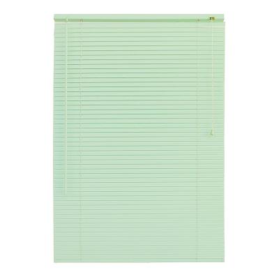 China Highest Quality 50mm Home Roll PVC Modern Decorative Faux Slats Wood PVC Blind for sale