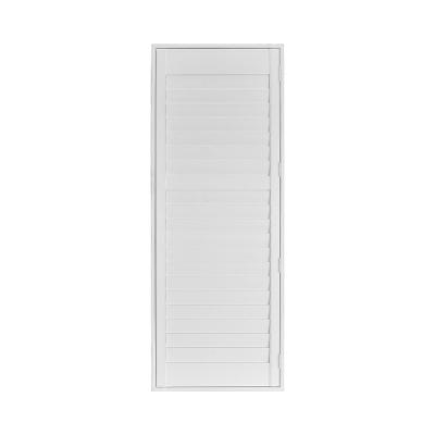 China Interior Shutter Modern Plantation PVC Awning Shutters Finished Shutters With Different Shapes for sale