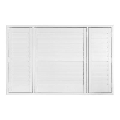 China Modern Preimum Quality Awning Window Shutters PVC Shutter Plantation Shutters for sale