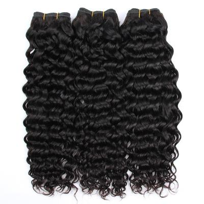 China Water Wave Best Selling Black Water Wave Hair Bundles For Black Woman for sale