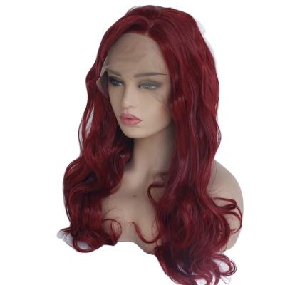 China Best Selling Super Wave Color T1557 26 Inch Synthetic Hair Wigs With Highlights Waer Wave for sale