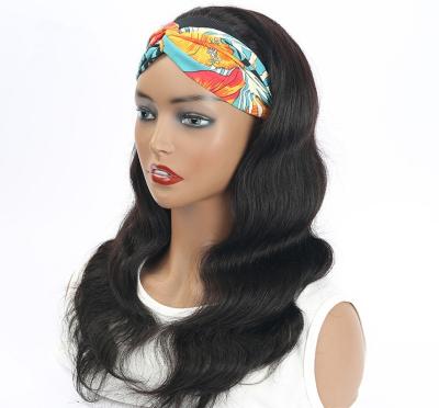 China Body Wave Headband High Quality Water Hair Body Wave Kicky Curly Wig for sale