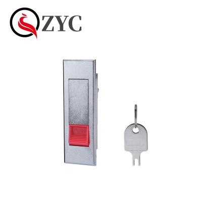 China Popular Zinc Alloy Push Button Zinc Alloy Electronic Flat Cabinet Lock for sale