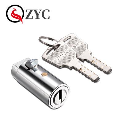 China High Security Vending Machine Barrel Cylinder Cabinet Door Dimple Key Zinc Alloy Lock for sale