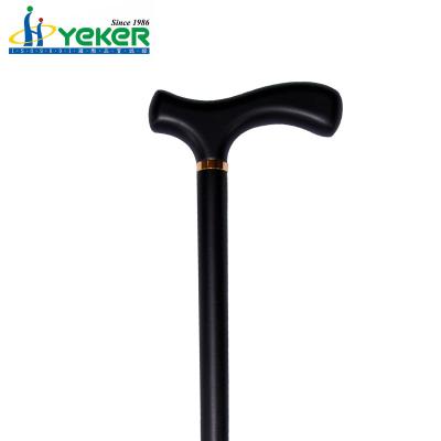 China Waterproof Handle Crafted Walking Cane With Solid Wood for sale