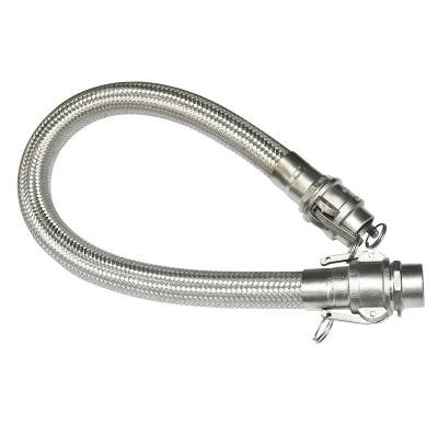 China Corrosion Resistance 304 Stainless Steel Wire Bathroom Accessories Flexible Metal Braided Hose for sale