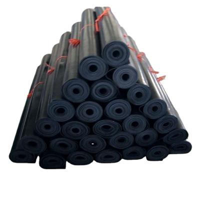 China Durable Flame Retardant Industry Sheet Black Rubber Foam Cr/nbr/epdm/sbr/pvc Smooth Rubber Sheet Rolls for sale