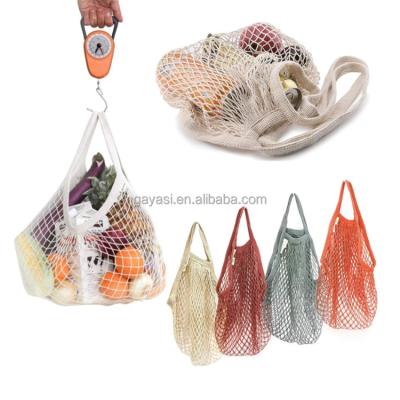 China Eco-Friendly Washable Cotton Mesh String Organic Organizer for sale