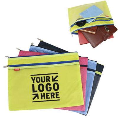 China A4 Pocket Document File Pouches Bag Paper Organizer for sale