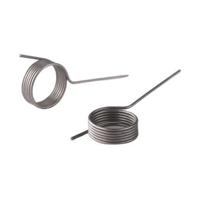 China Coil Mechanical Parts 304 Stainless Steel Single Torsion Spring Coil Spring for sale