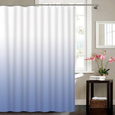 China Sustainable Factory Made Contemporary Shade Bathroom Home Shower Curtains for sale