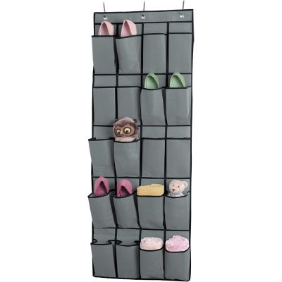 China Viable Over The Door Hanging Shoe Organizer 20 Pocket Closet Accessory Storage for sale