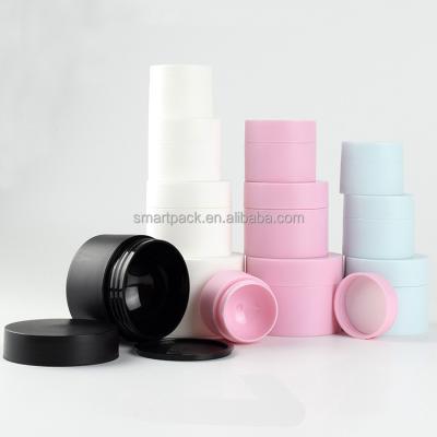 China White Round Matte Cosmetics 5g/15g/20g/30g/50g Daily Use/Shape PP Jars For Face Cream for sale