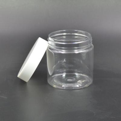 China Food Packaging Cosmetic Packing 100ml Transparent Wide Mouth Jar Cream Container Customized Small Jar for sale