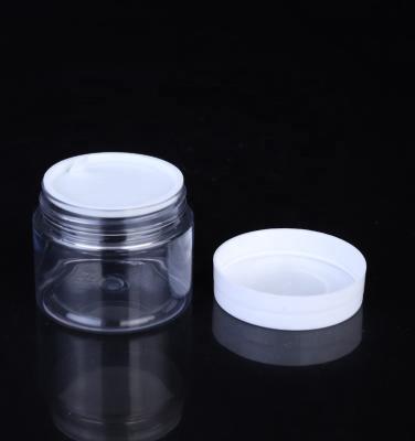 China Daily use / 50ml empty plastic cosmetics /food storage jar for portable cream packaging for sale