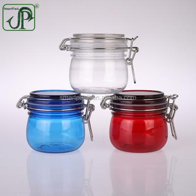 China Food Packaging Cosmetic Packing Sleep Scream Jar 200ml Eco-Friendly Transparent Skin Care Jar for sale