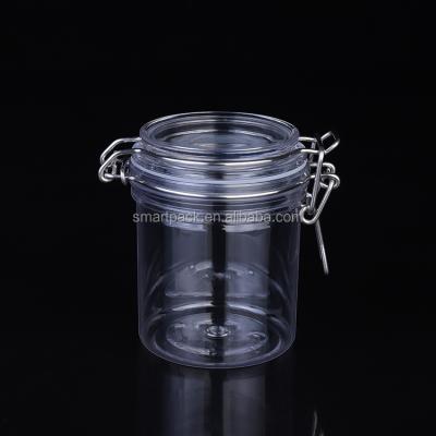 China Food Packaging Cosmetic Packing Eco Friendly Plastic Material Body Scrub Cosmetic Packaging Jar for sale