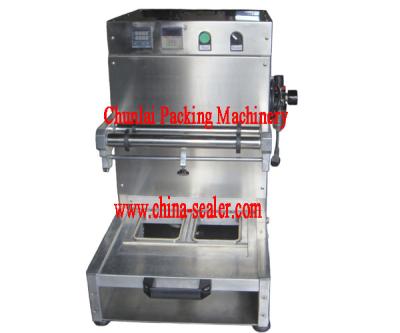 China Square Beverage Box Vacuum Sealer Sealing Machine Food Fruit Meat Seafood Pastry Wrapping Machines for sale