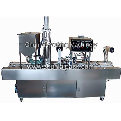 China BG32A-2C Juice Water Yogurt Milk Cup Food Filling Sealing Machine for sale