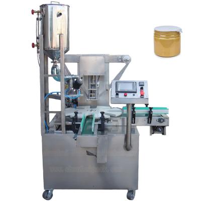 China Full Automatic Food Makers Easy Open Cup Can Sealing Machine Heat Sealer for sale