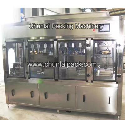 China Automatic Beverage Bottle Filling Film Sealing Machine for sale